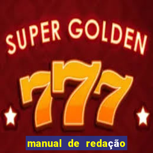 manual de redação folha de são paulo pdf